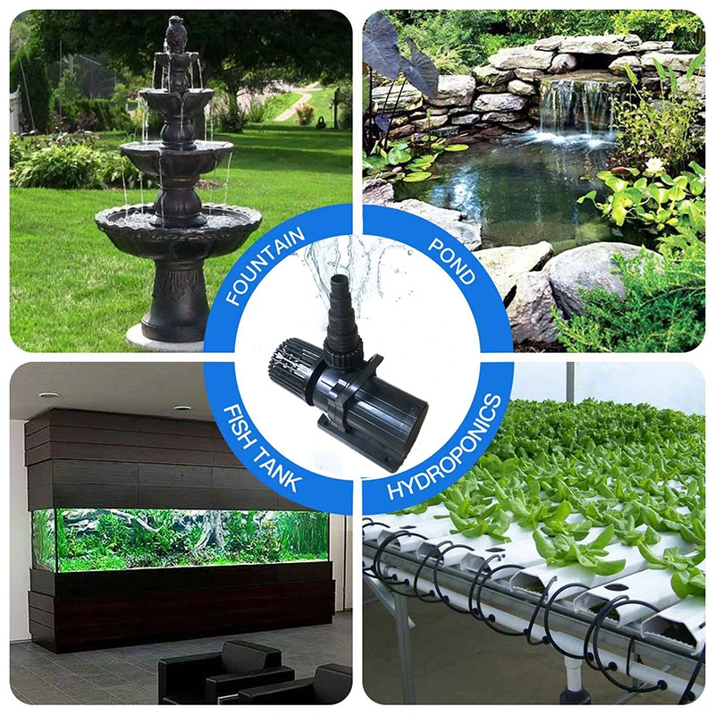 Aquarium Water Pump Amphibious with Sine-Wave Controller Waterproof 40000lph