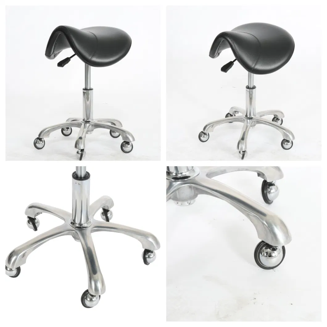 Pet Grooming Saddle Stool with Planet Caster