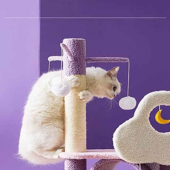 Современная большая деревянная мебель для квартир с царапинами для скалолазания и домашних животных